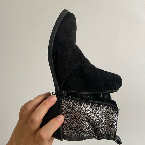 Bottines en cuir - Picture 6 of 7